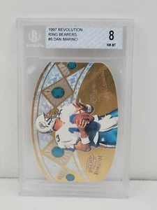 1997 Revolution Ring Bearers #6 Dan Marino Beckett 8 NM-MT - Picture 1 of 3