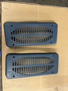 1973-1987 C/K trucks suburban blue rear speaker grilles LH & RH oem - Picture 1 of 5