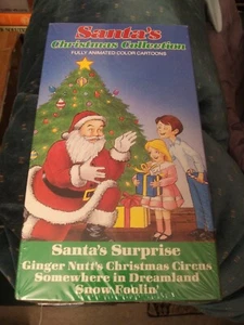 Santa's Christmas Collection VHS rare 1950s creepy risque sexist racist cartoons - Picture 1 of 5