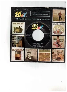 The Shields DOO WOP 45 (DOT 45-136) You Cheated/Nature Boy NM - Imagen 1 de 2