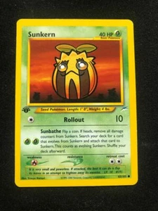 Pokémon 83/105 Sunkern Neo Destiny Common 1a Edición - Imagen 1 de 2