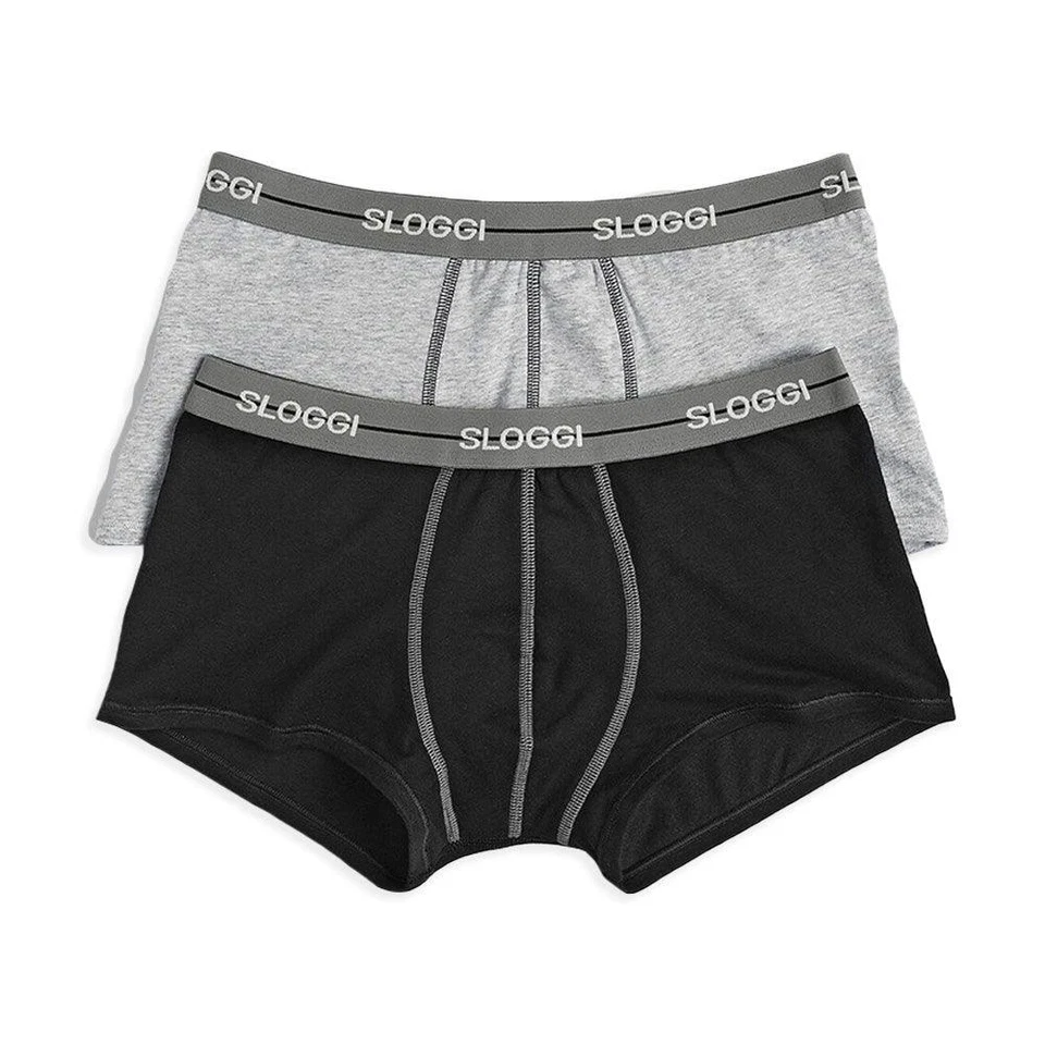 Sloggi Uomo 2 Boxer Match Hipster S20 - Immagine 1 di 1