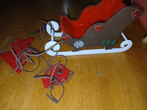 Custom Sleigh And Harness For A Breyer - Afbeelding 1 van 1