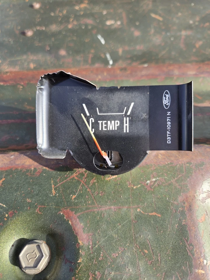 Ford F 100 150 250 350 1973-79 Econoline medidor de temperatura OEM Foto 1 de 1