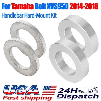 Motorcycle Handlebar Hard-Mount Kit For Yamaha Bolt XVS950 2014-18 XVS950 R-Spec - Image 1 of 4