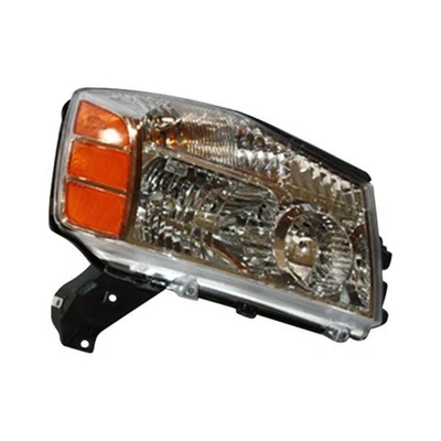 For Nissan Titan 04-06 TYC Passenger Side Replacement Headlight CAPA Certified Foto 1 de 3