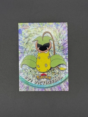 2000 Topps Chrome Pokemon Series 1 Sparkle Chrome Victreebel #71 - Image 1 of 4