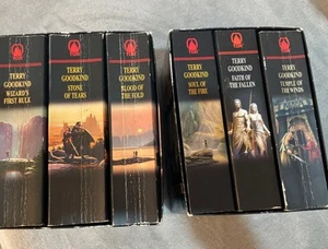 The Sword of Truth: First & Second Box Set Books 1 2 3 4 5 6 Terry Goodkind - Picture 1 of 13