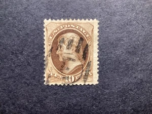 United States US Stamp 19th Century 1879 #188 10c Brown Jefferson - Picture 1 of 2