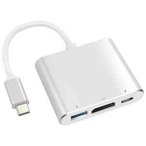 Type C vers HDMI USB 3.0 USB-C Câble adaptateur 3 in 1 Hub Windows Apple Macbook - Photo 1 sur 3