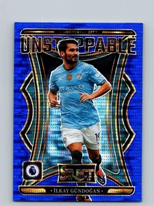 2024-25 Panini Select Premier League #25 Ilkay Gundogan Unstoppable Blue Pulsar - Bild 1 von 2