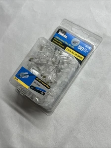 IDEAL 85-376 CAT6 Feed‑Thru RJ‑45 Modular Plugs 50‑Pack – New - Sealed - Picture 1 of 3