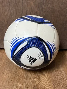 Adidas Speedcell Glider Match Ball Replica Size 5 Soccer Ball 2011 White Blue - Picture 1 of 4