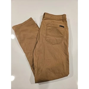 GH Bass Co hellbraune Freizeithose gerades Bein für Herren Größe 32W x 30L Baumwollmischung - Bild 1 von 6