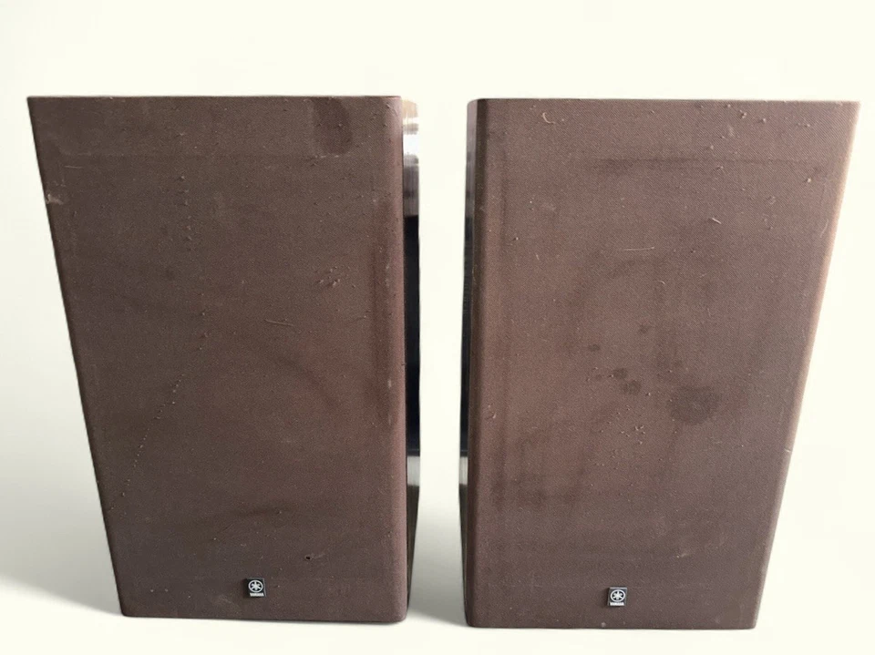 RARO YAMAHA NS-225 Alto-falantes Grandes 22” de Altura, Testado Excelente Som Captador Local - Imagem 1 de 4