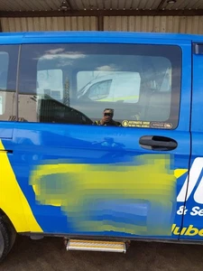 SLIDING DOOR RH MERCEDES VITO MK3 (W447) (VS20) 2015 On BLACK 2 DOOR TAXI CAB - Picture 1 of 9