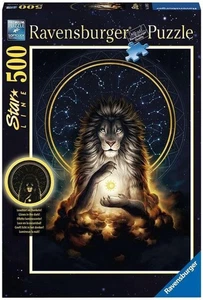 NEU Ravensburger 500 Teile Puzzle Glow in the Dark Leuchtender Löwe - Bild 1 von 2