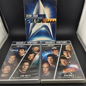 Star Trek DVD Konvolut alle drei Filme The Final Frontier Motion Picture Trilogy - Bild 1 von 12