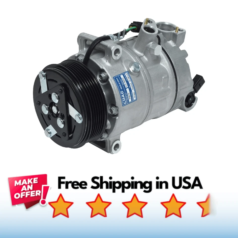 Compresor aire acondicionado apto para Volkswagen Beetle 2017, Volkswagen Jetta 2015-2018 Foto 1 de 1