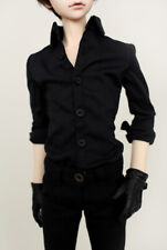 1/6 1/4 1/3 UncleSSDF ID72 BJD Outfit Doll Clothes Pure Black Casual Shirt+Pants