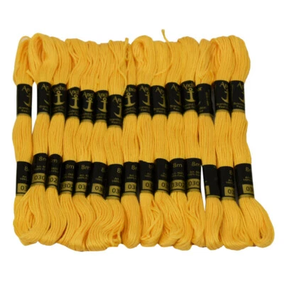 Anchor Threads Hand Embroidered Cotton Skeins Craft Stitch Stranded Cross,25 Pcs - Image 1 of 4