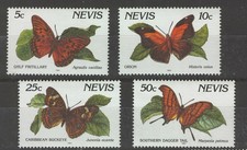 {ZZC-344} – Nevis - 1994 : Ordinaria : farfalle  4 v.  ** MNH