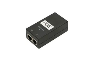 Netzteil Netzadapter PoE 2 Port Injektor PoE 24V 0,5A 12W mit AC Kabel Strom - Zdjęcie 1 z 4