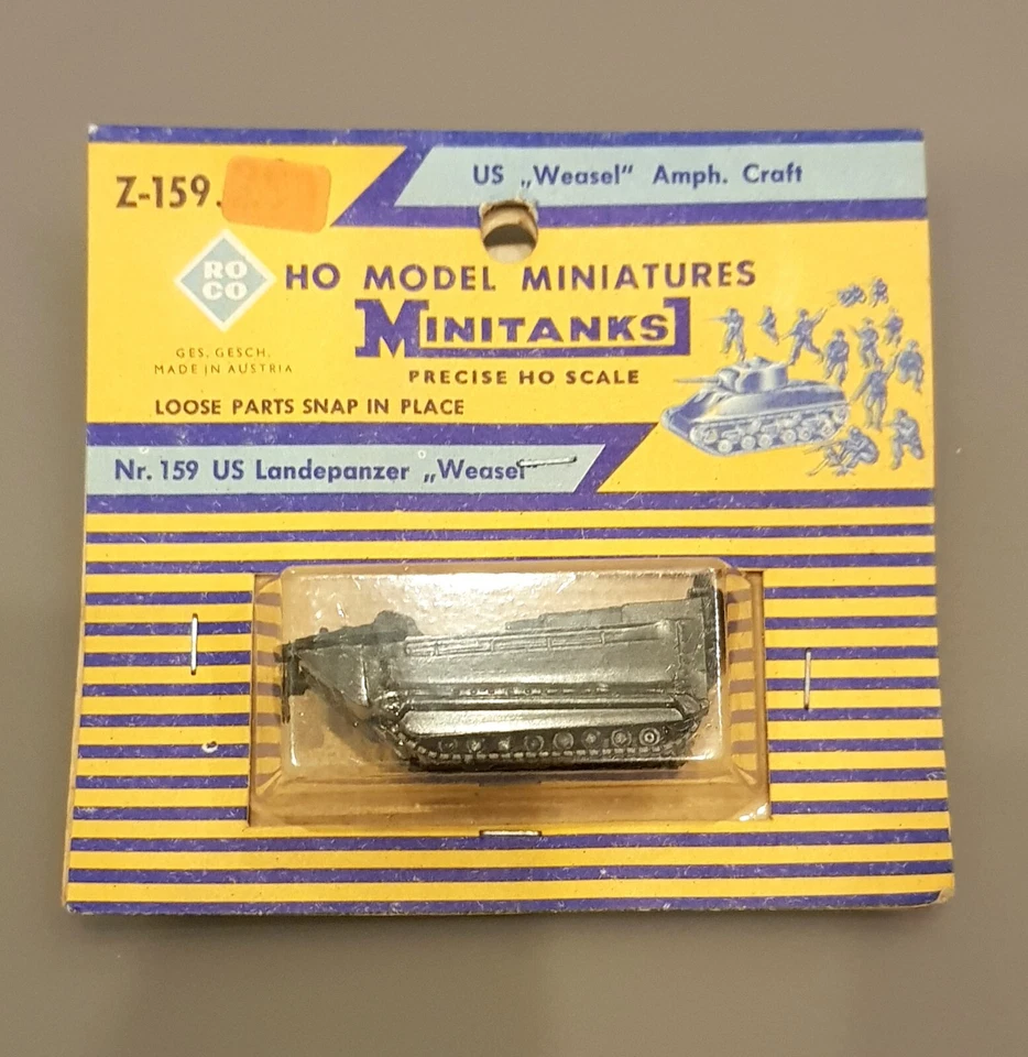 ROCO Model Miniatures MINITANKS 1:87 HO art. Z-159 - Immagine 1 di 1