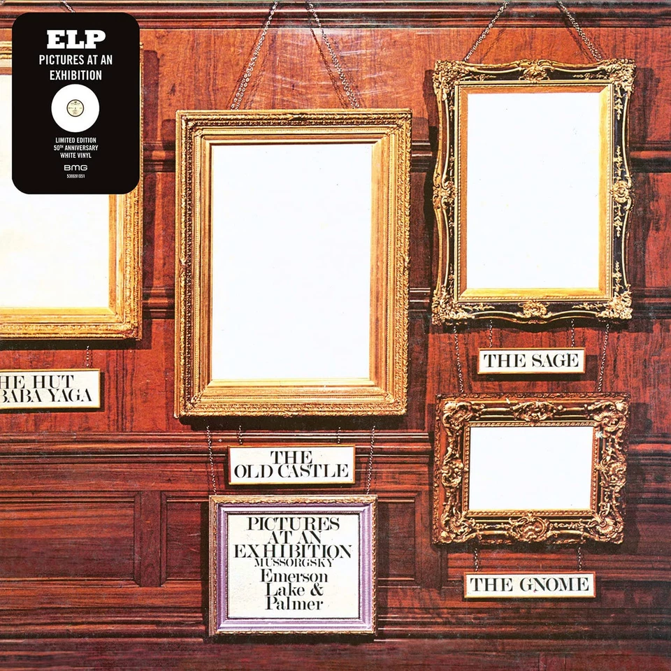 Emerson, Lake & Palmer: Pictures At An Exhibition - LP White Vinyl, Limited, 50t - Photo 1/1