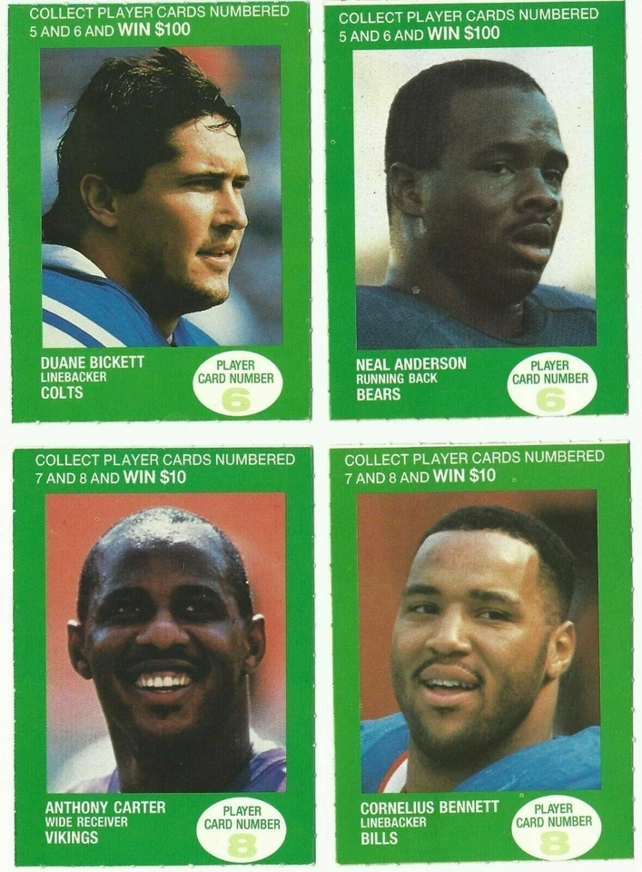 British Petroleum:  1990 BP Football Game: Rules & Ad Back Singles Available - Image 1 of 1