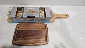 Home Essentials & Beyond Tablescape  4 Piece Serving Board Set + TB Home Board - Picture 1 of 9