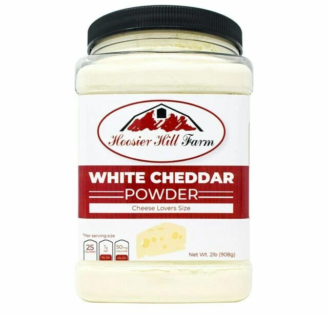 Hoosier Hill Farm Cheddar Cheese Powder - White, 2lb