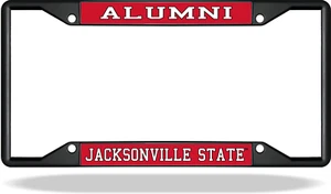 Marco negro de matrícula de Jacksonville State University ALUMNI - Imagen 1 de 1