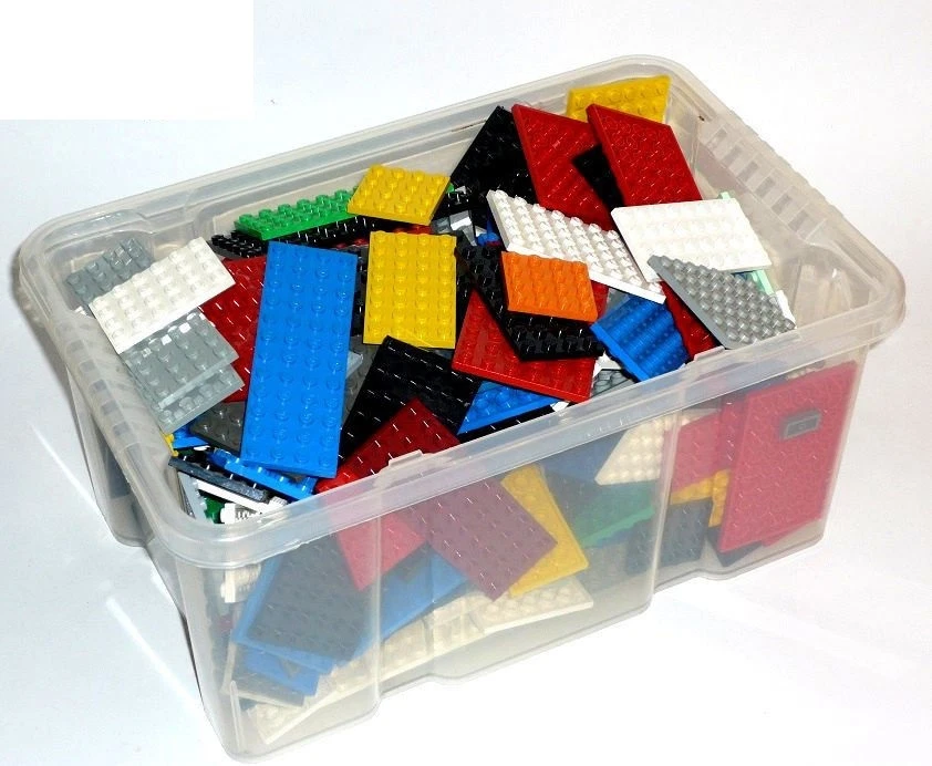 LEGO® 100 Platten verschiedene Größen u. Farben  Bauplatte Platte Bauplatten TOP - Bild 1 von 1