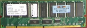 2GB SDRAM PC133 ECC REGISTERED MEMORY RAM DIMM COMPAQ HP 317093-B21 291711-051 - Picture 1 of 1