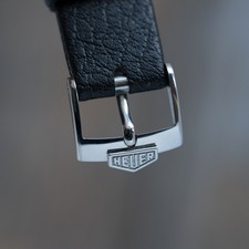 Vintage Heuer Professional 1000 Series Buckle and Tropic Strap for 980.013