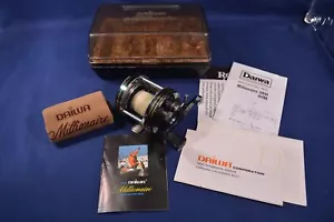 DAIWA Millionaire V Baitcasting Fishing Reel,W/ Box,Manual,Oil & Extra Parts - Picture 1 of 14