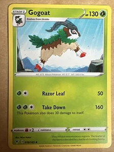 Gogoat 018/185 ungewöhnliche lebendige Spannung - Pokemon in der Nähe neuwertig/neuwertig - Bild 1 von 1