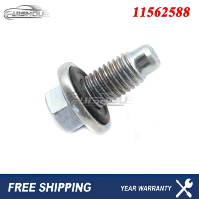 NEW Pan Drain Plug Bolt w/O-Ring 11562588 For GM Chevrolet Buick Cadillac US - Image 1 of 4