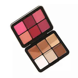 Cream Makeup Palette 12-color Multi-purpose Blush Eyeshadow Highlight Palette - Picture 1 of 12