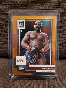 2023 UFC Optic JON JONES True Orange Prizm #1/49 Bookend! Donruss Optic, Rare - Picture 1 of 2