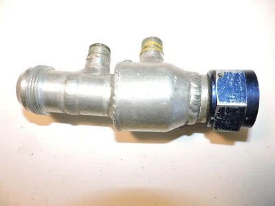 Recirculator valve lightweight  -20 AN male / female ends  ARCA NASCAR Foto 1 de 4