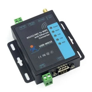 RJ45 Port USR-W610 RS232/485 to WiFi Ethernet Converter Multiple Networking Mode - Picture 1 of 6