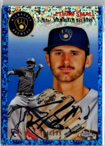 2023 Topps Chrome Platinum Blue Diamond Refractor #88 Ethan Small RC Rookie /199 - Bild 1 von 2
