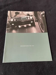 Mercedes gama 1997 folleto E420 S320 SL S420 S500 SL600 C36 AMG catálogo - Imagen 1 de 5