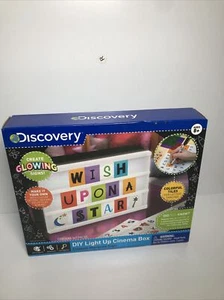 Discovery Kids DIY Light Up Cinema Box, Customizable Backlit Message Board New.. - Picture 1 of 4