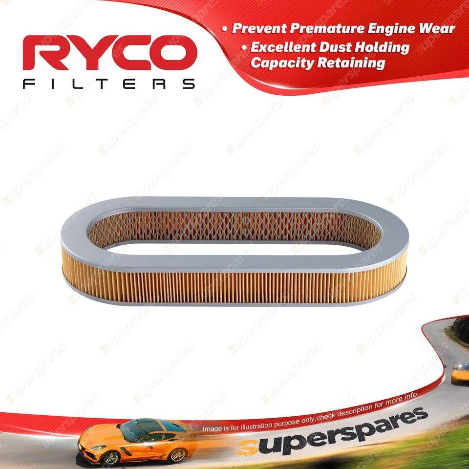 Ryco Air Filter for Ford Escort MK2 RS2000 4Cyl 2L Petrol 01/1975-12/1981 - image 1 of 2
