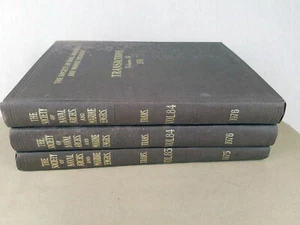 The Society of Naval Architects and Marine Engineers Transactions Lot 3 1970's - Imagen 1 de 8