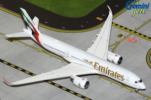 GeminiJets 1:400 Emirates Airbus A350-900 A6-EXB GJUAE2330 IN STOCK - Picture 1 of 2