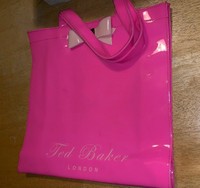 ted baker pink plastic bag